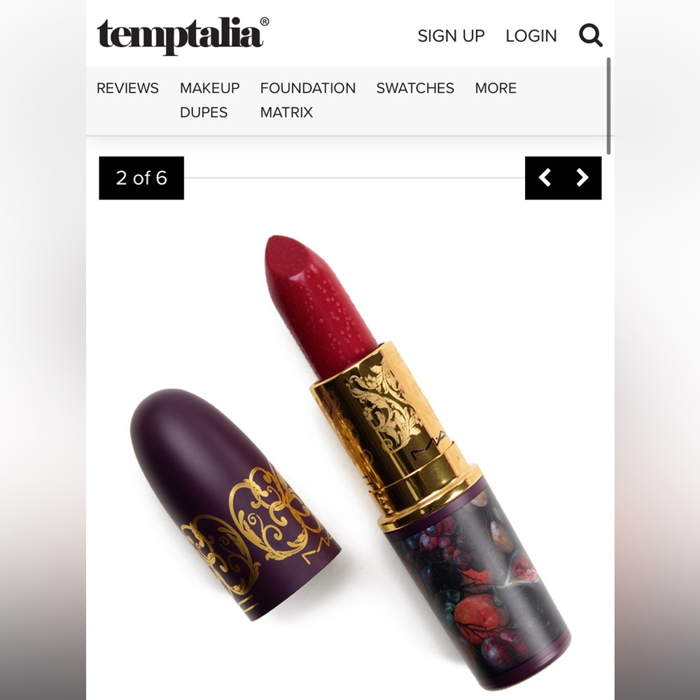 MAC Amplified Lipstick, Bittersweetie, Limited Edition